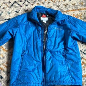 Men’s Blue Columbia ski jacket